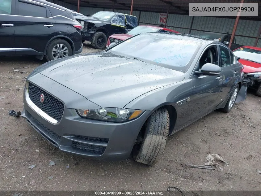 2018 Jaguar Xe 25T Premium VIN: SAJAD4FX0JCP29900 Lot: 40410990