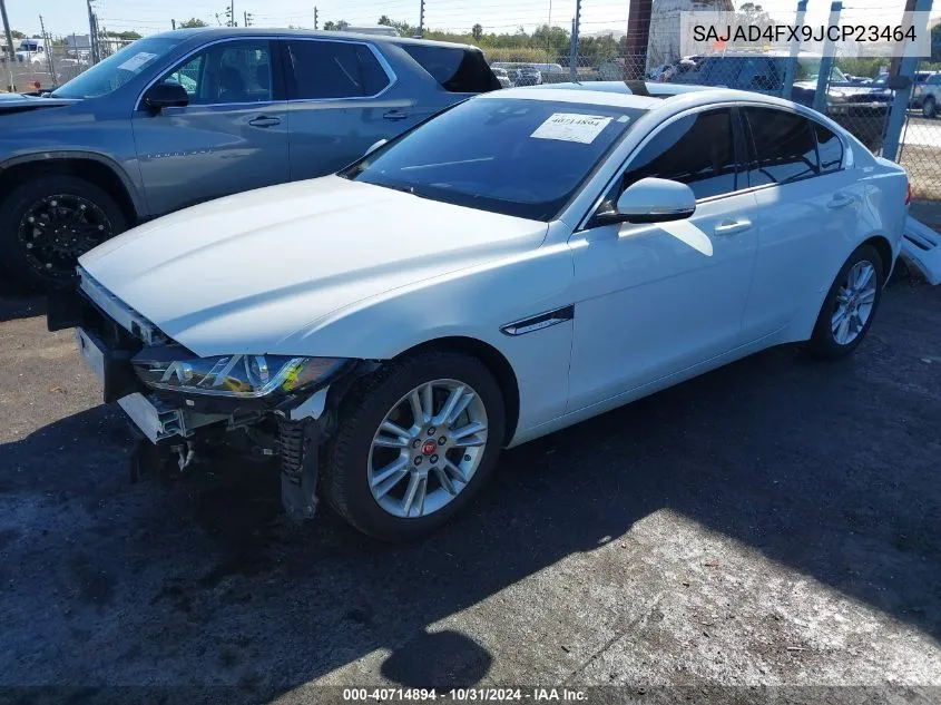 2018 Jaguar Xe 25T Premium VIN: SAJAD4FX9JCP23464 Lot: 40714894