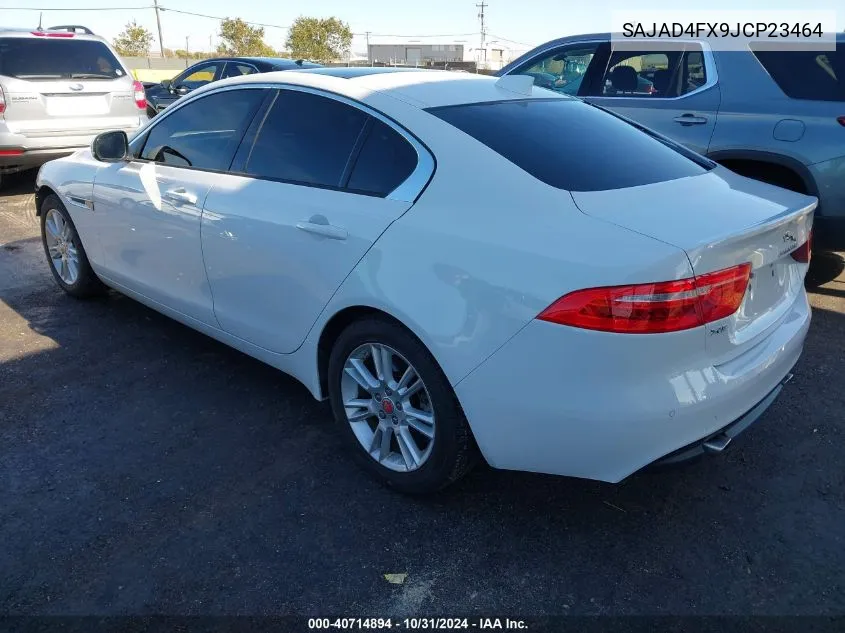 2018 Jaguar Xe 25T Premium VIN: SAJAD4FX9JCP23464 Lot: 40714894