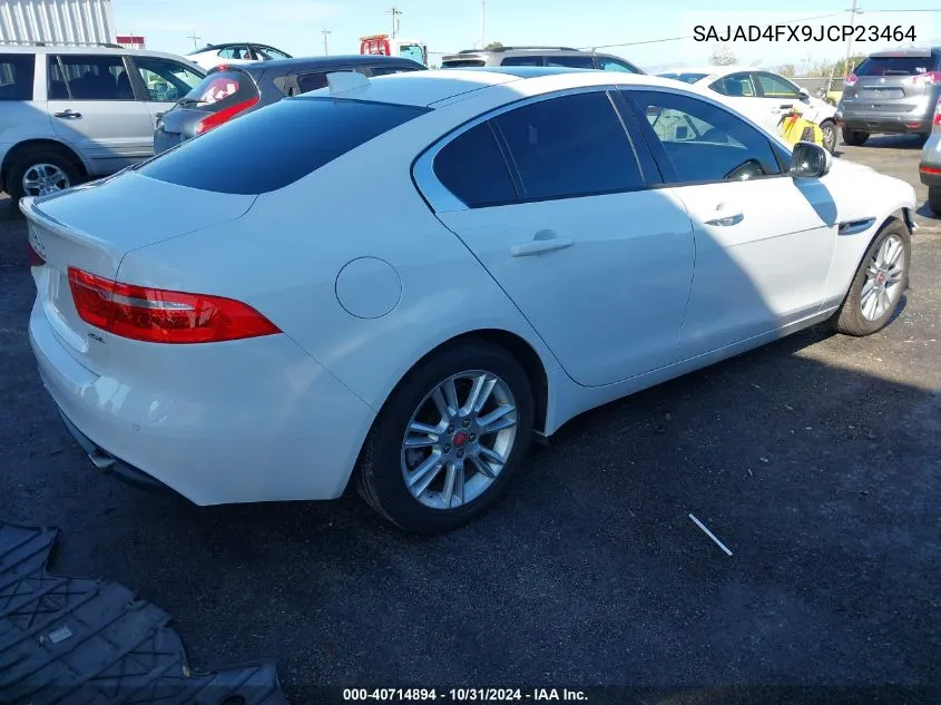 2018 Jaguar Xe 25T Premium VIN: SAJAD4FX9JCP23464 Lot: 40714894