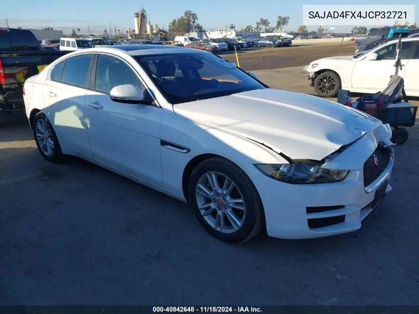 2018 Jaguar Xe Premium VIN: SAJAD4FX4JCP32721 Lot: 40842648