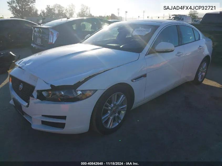 2018 Jaguar Xe Premium VIN: SAJAD4FX4JCP32721 Lot: 40842648