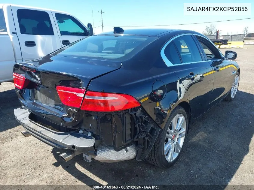 SAJAR4FX2KCP52856 2019 Jaguar Xe 25T