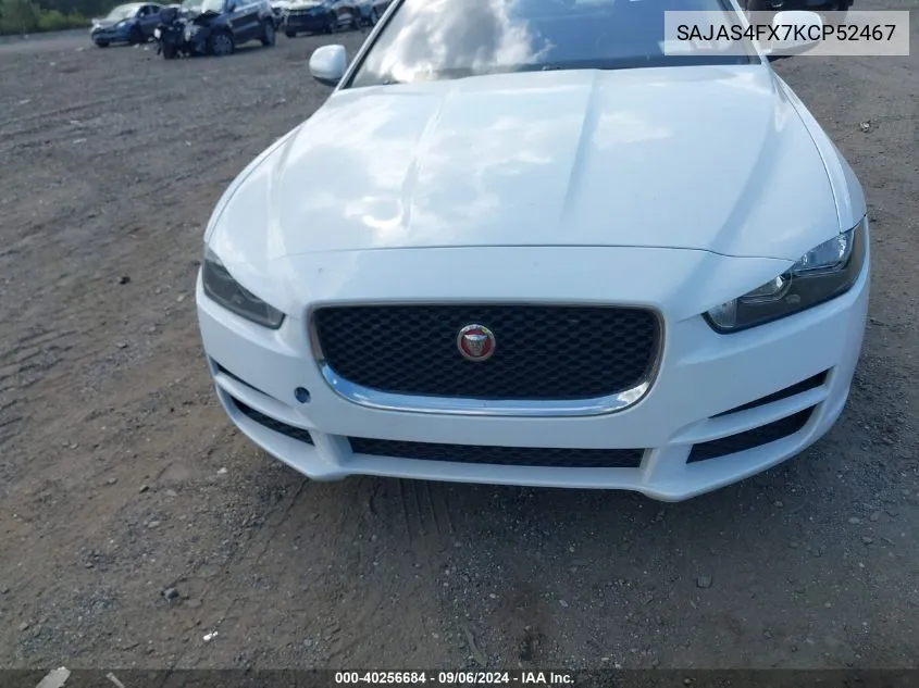 SAJAS4FX7KCP52467 2019 Jaguar Xe 25T