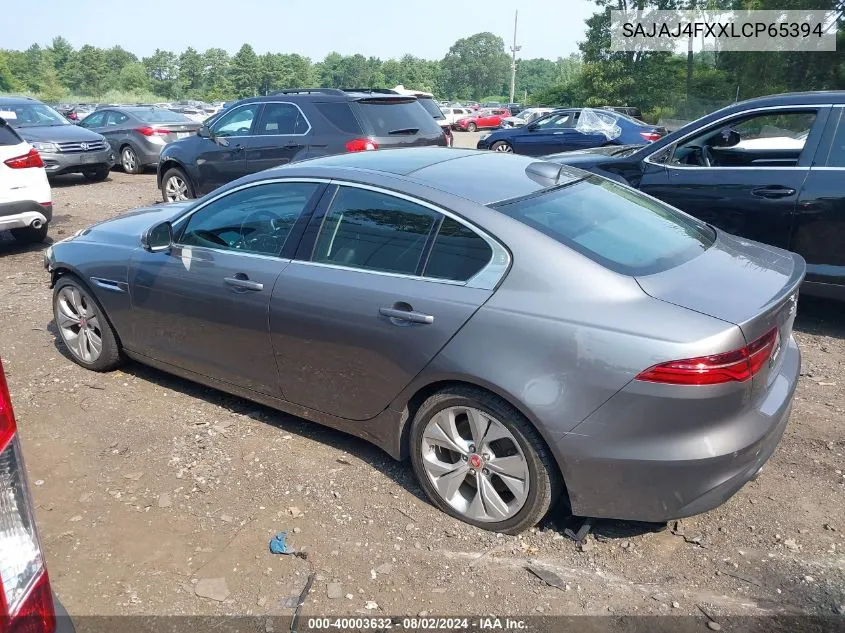 SAJAJ4FXXLCP65394 2020 Jaguar Xe S Awd Automatic