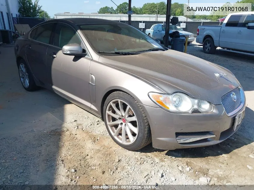 2009 Jaguar Xf Supercharged VIN: SAJWA07C191R01068 Lot: 40067258