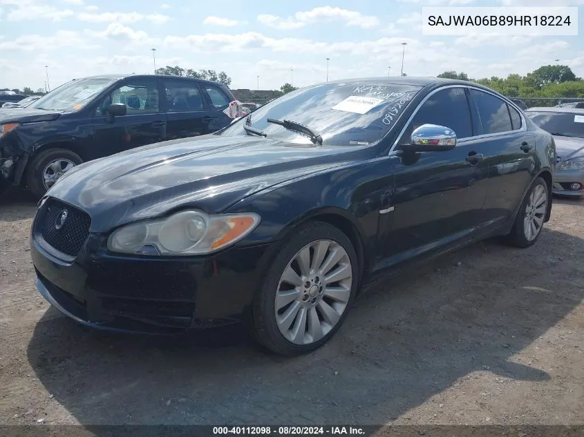 2009 Jaguar Xf Premium Luxury VIN: SAJWA06B89HR18224 Lot: 40112098