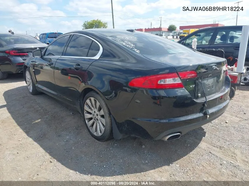 2009 Jaguar Xf Premium Luxury VIN: SAJWA06B89HR18224 Lot: 40112098