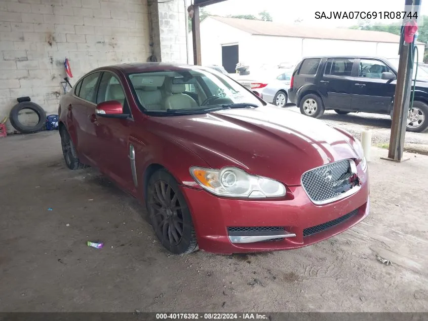 2009 Jaguar Xf Supercharged VIN: SAJWA07C691R08744 Lot: 40176392