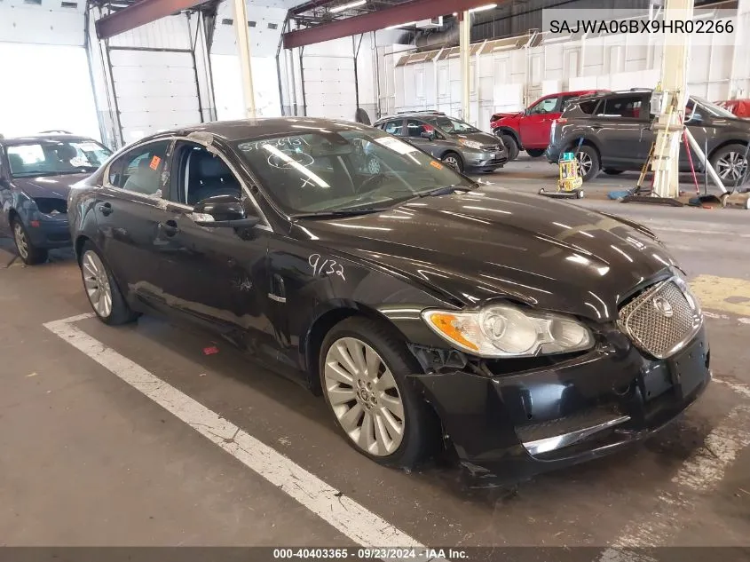 SAJWA06BX9HR02266 2009 Jaguar Xf Premium Luxury