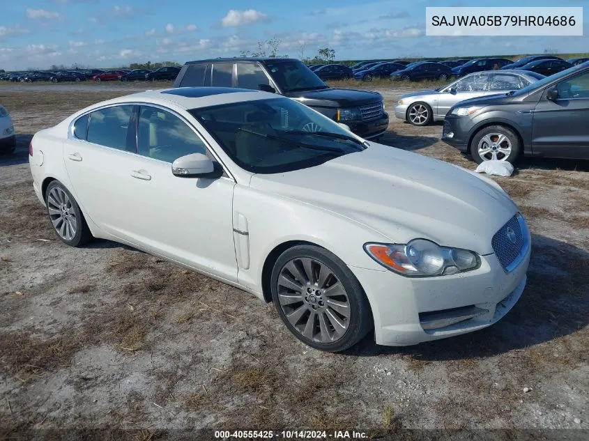 2009 Jaguar Xf Luxury VIN: SAJWA05B79HR04686 Lot: 40555425