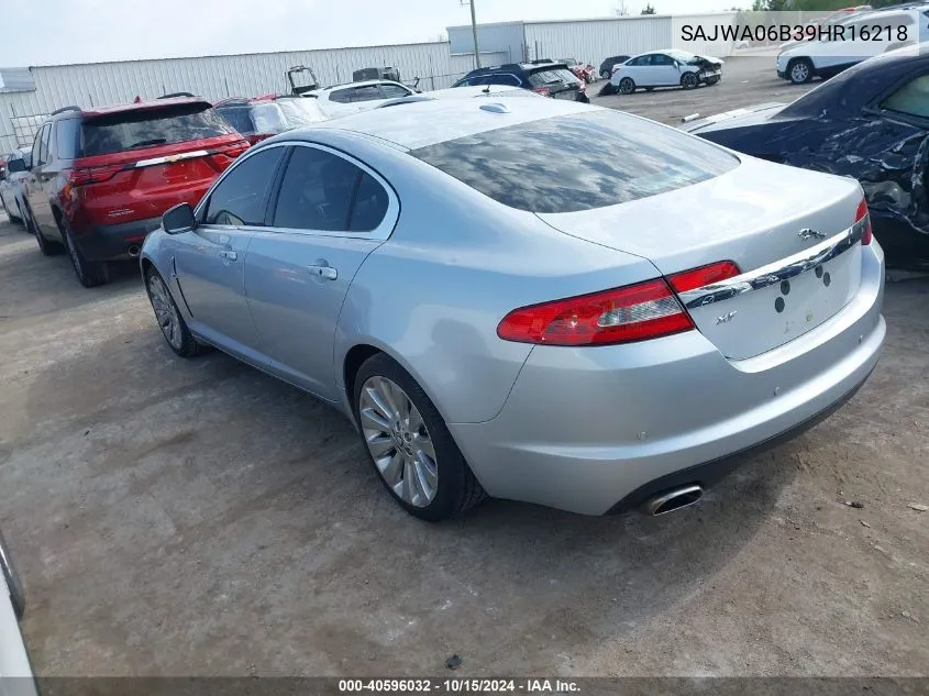 SAJWA06B39HR16218 2009 Jaguar Xf Premium Luxury