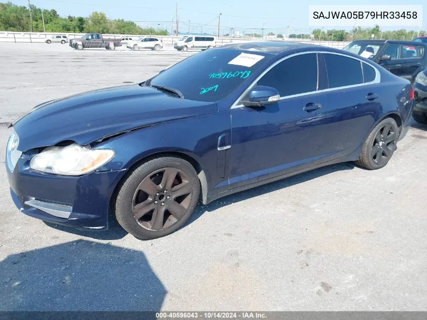 2009 Jaguar Xf Luxury VIN: SAJWA05B79HR33458 Lot: 40596043