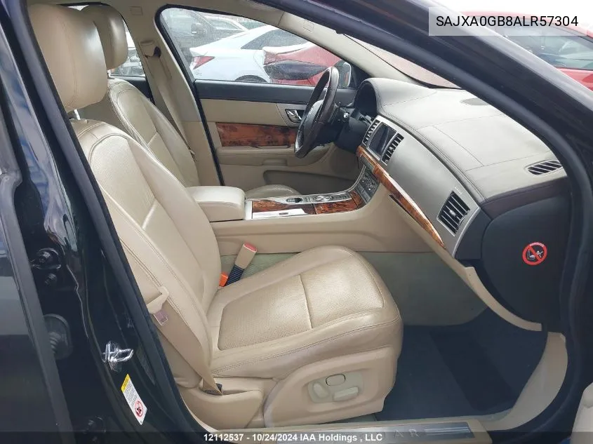 SAJXA0GB8ALR57304 2010 Jaguar Xf