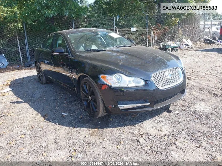 2011 Jaguar Xf Premium VIN: SAJWA0GBXBLR85683 Lot: 40561847