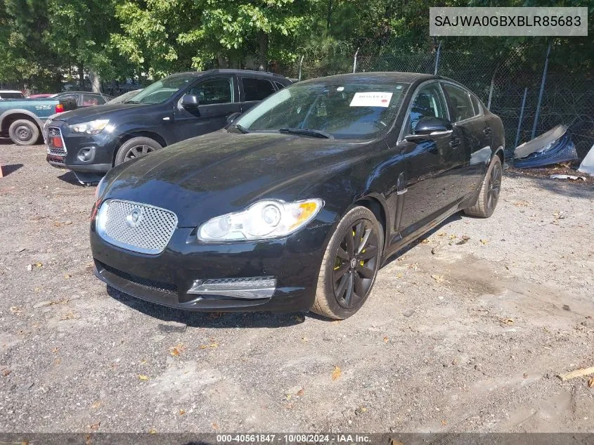 2011 Jaguar Xf Premium VIN: SAJWA0GBXBLR85683 Lot: 40561847