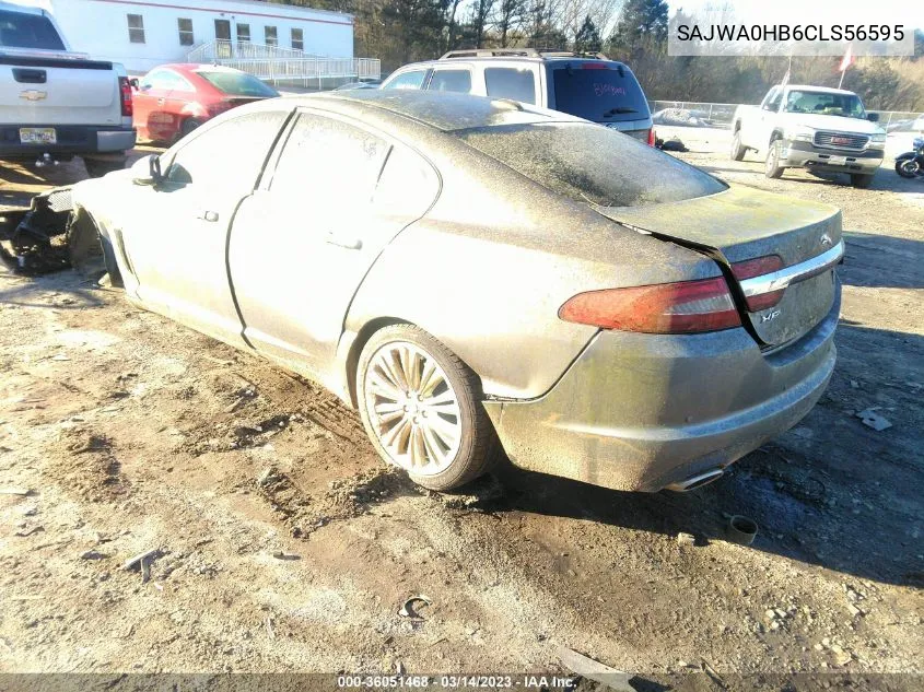 2012 Jaguar Xf Portfolio VIN: SAJWA0HB6CLS56595 Lot: 36051468