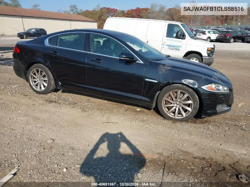 SAJWA0FB1CLS58516 2012 Jaguar Xf