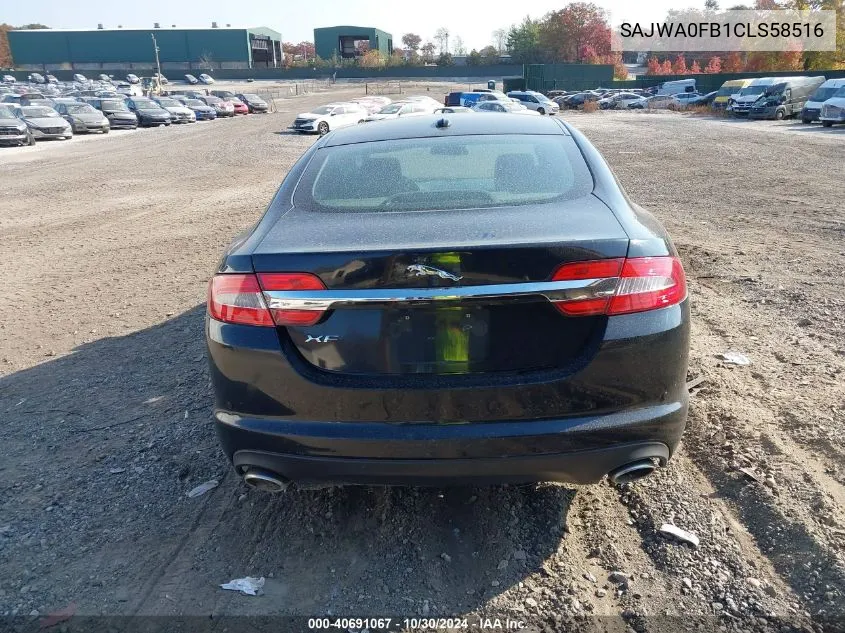 SAJWA0FB1CLS58516 2012 Jaguar Xf