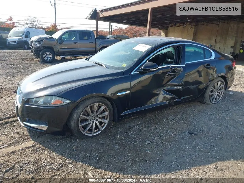 SAJWA0FB1CLS58516 2012 Jaguar Xf