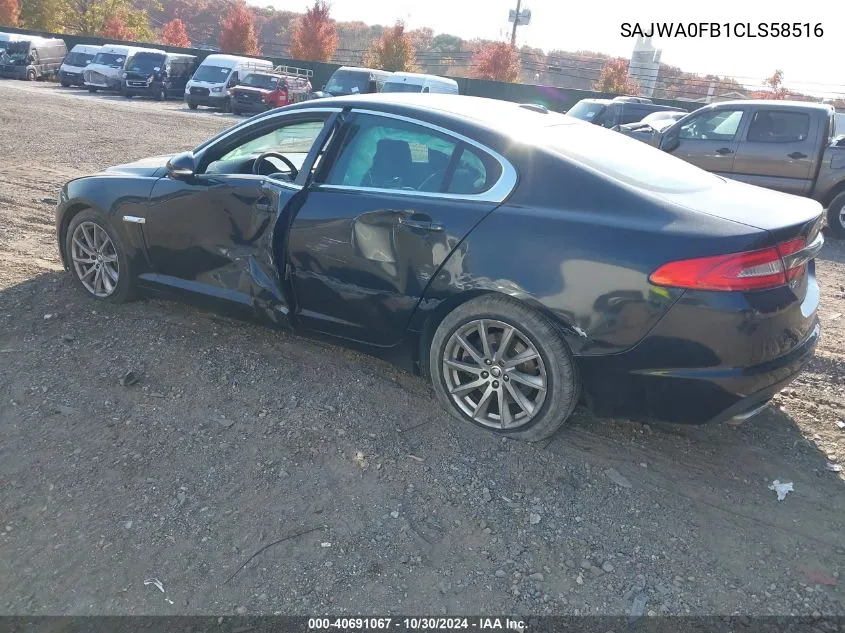 SAJWA0FB1CLS58516 2012 Jaguar Xf