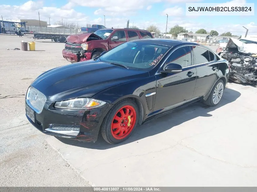 2012 Jaguar Xf Portfolio VIN: SAJWA0HB2CLS53824 Lot: 40813807