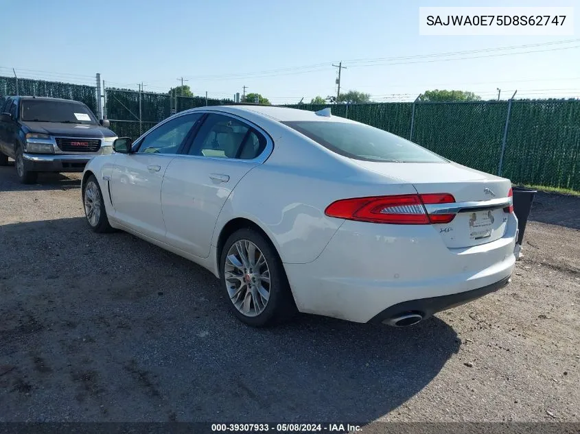 SAJWA0E75D8S62747 2013 Jaguar Xf V6 Sc