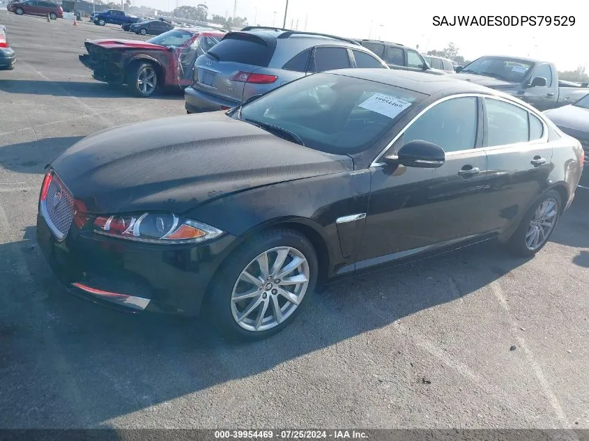 2013 Jaguar Xf I4 T VIN: SAJWA0ES0DPS79529 Lot: 39954469