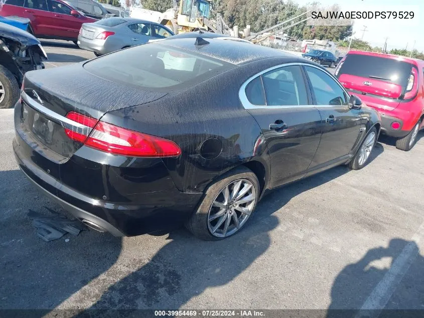 2013 Jaguar Xf I4 T VIN: SAJWA0ES0DPS79529 Lot: 39954469