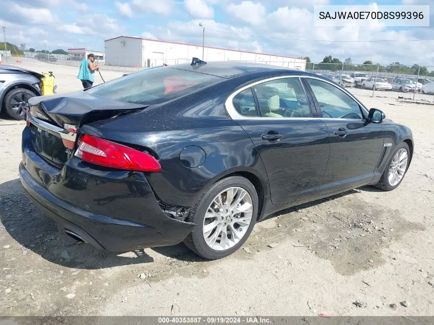 SAJWA0E70D8S99396 2013 Jaguar Xf V6 Sc