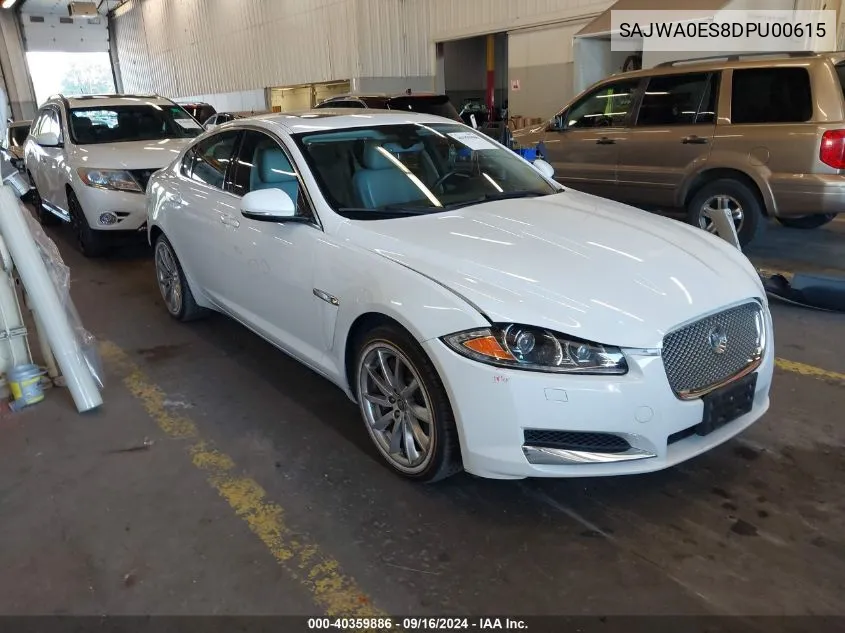 SAJWA0ES8DPU00615 2013 Jaguar Xf I4 T