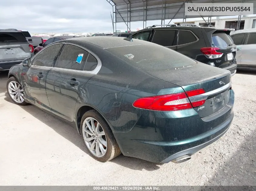 2013 Jaguar Xf VIN: SAJWA0ES3DPU05544 Lot: 40629421