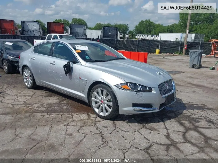 2014 Jaguar Xf V6 Sc VIN: SAJWJ0EF6E8U14429 Lot: 39383693