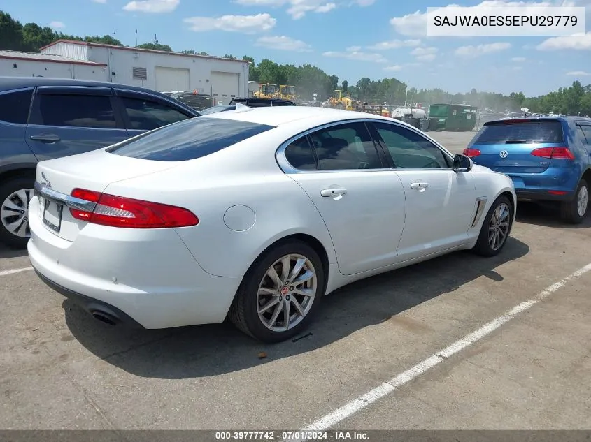 2014 Jaguar Xf I4 T VIN: SAJWA0ES5EPU29779 Lot: 39777742