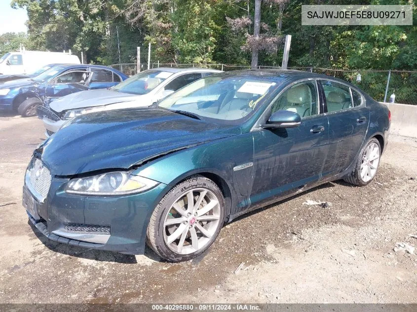 2014 Jaguar Xf V6 Sc VIN: SAJWJ0EF5E8U09271 Lot: 40296880