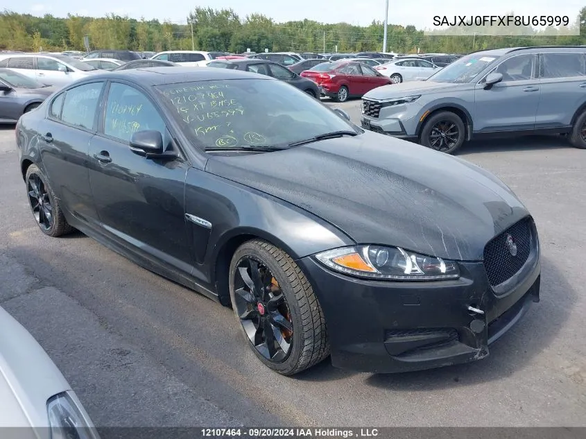 2015 Jaguar Xf Base/Sport/Luxury VIN: SAJXJ0FFXF8U65999 Lot: 12107464