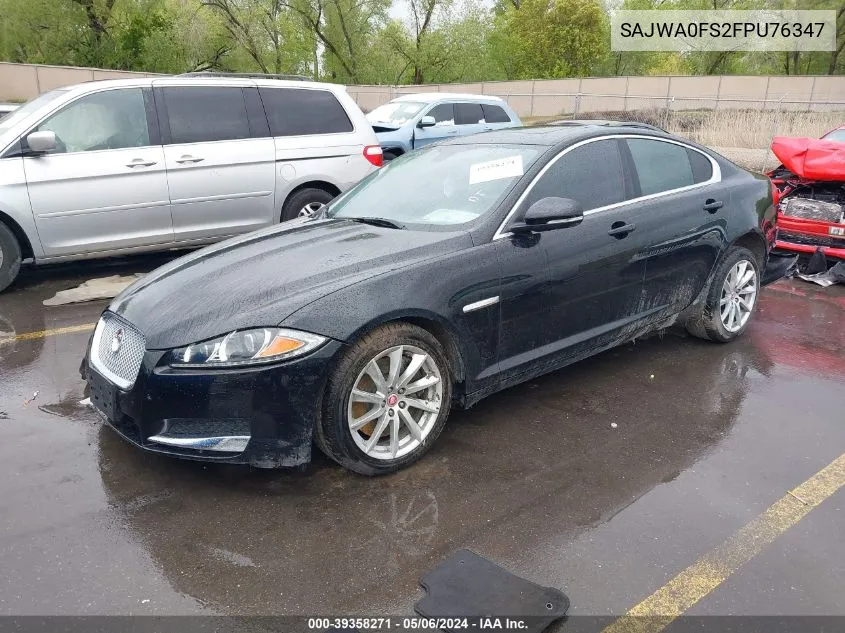 2015 Jaguar Xf 2.0T Premium VIN: SAJWA0FS2FPU76347 Lot: 39358271