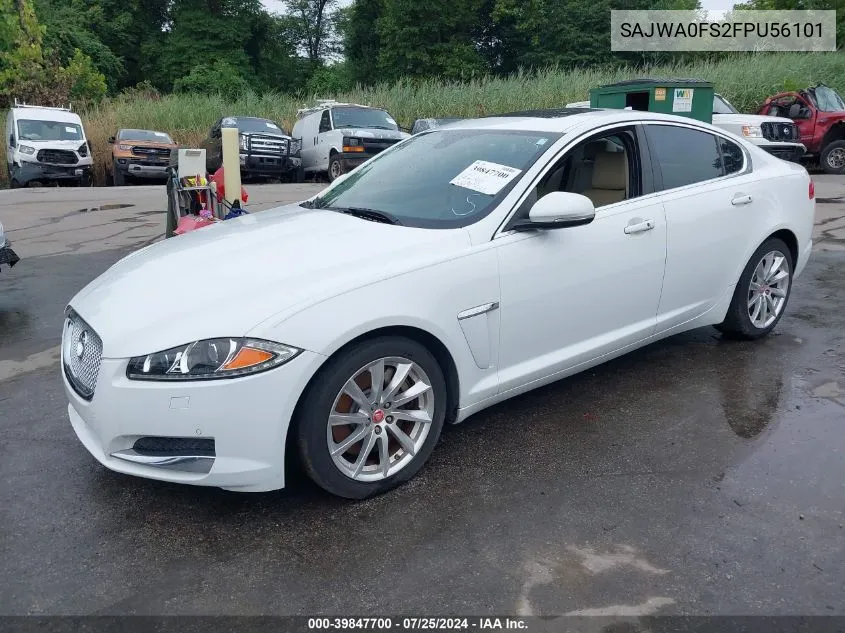 2015 Jaguar Xf 2.0T Premium VIN: SAJWA0FS2FPU56101 Lot: 39847700