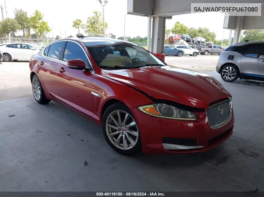 2015 Jaguar Xf 2.0T Premium VIN: SAJWA0FS9FPU67080 Lot: 40119150