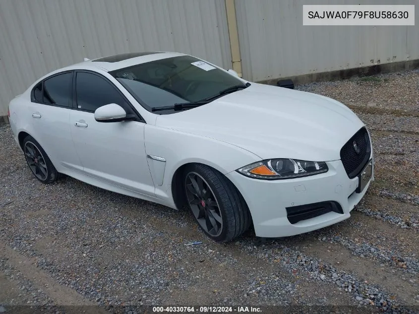 2015 Jaguar Xf 3.0 Sport VIN: SAJWA0F79F8U58630 Lot: 40330764