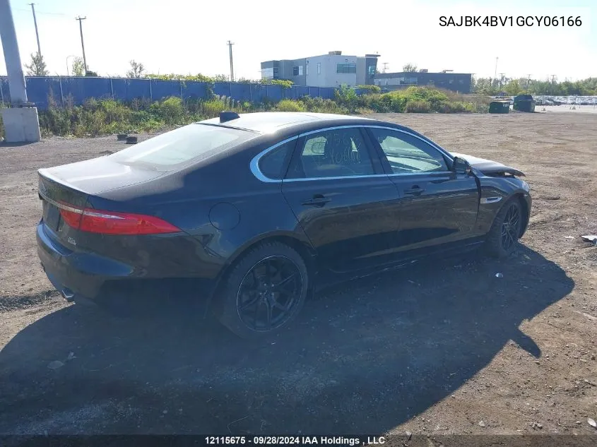 SAJBK4BV1GCY06166 2016 Jaguar Xf