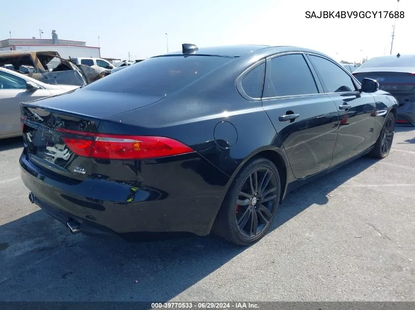 SAJBK4BV9GCY17688 2016 Jaguar Xf 35T Prestige