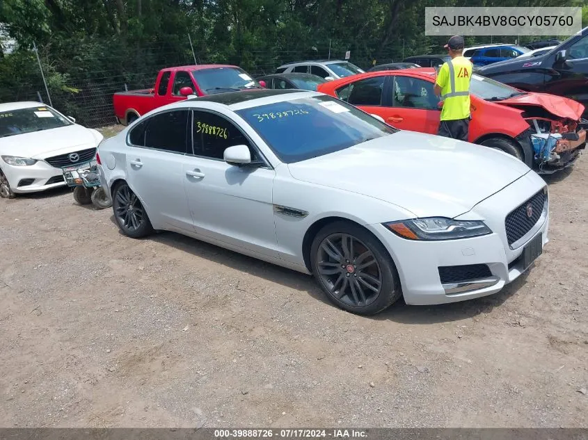 SAJBK4BV8GCY05760 2016 Jaguar Xf 35T Prestige