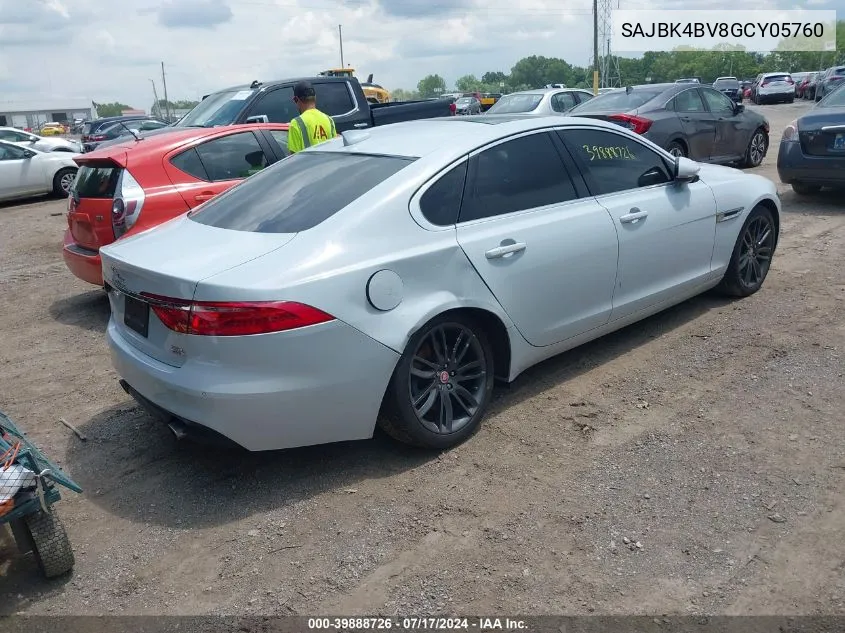 SAJBK4BV8GCY05760 2016 Jaguar Xf 35T Prestige