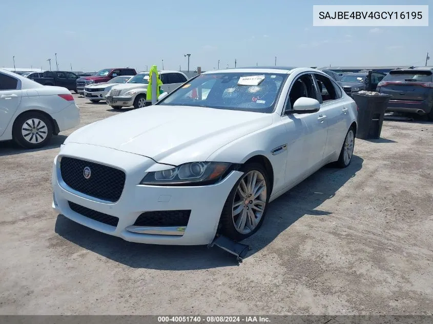 SAJBE4BV4GCY16195 2016 Jaguar Xf 35T Prestige