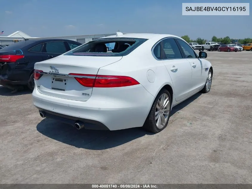 SAJBE4BV4GCY16195 2016 Jaguar Xf 35T Prestige