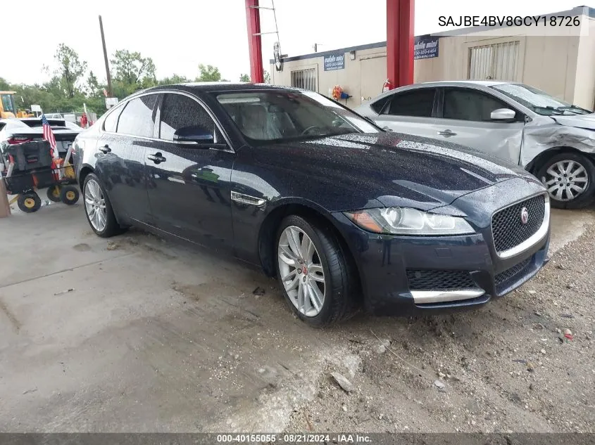 SAJBE4BV8GCY18726 2016 Jaguar Xf Prestige