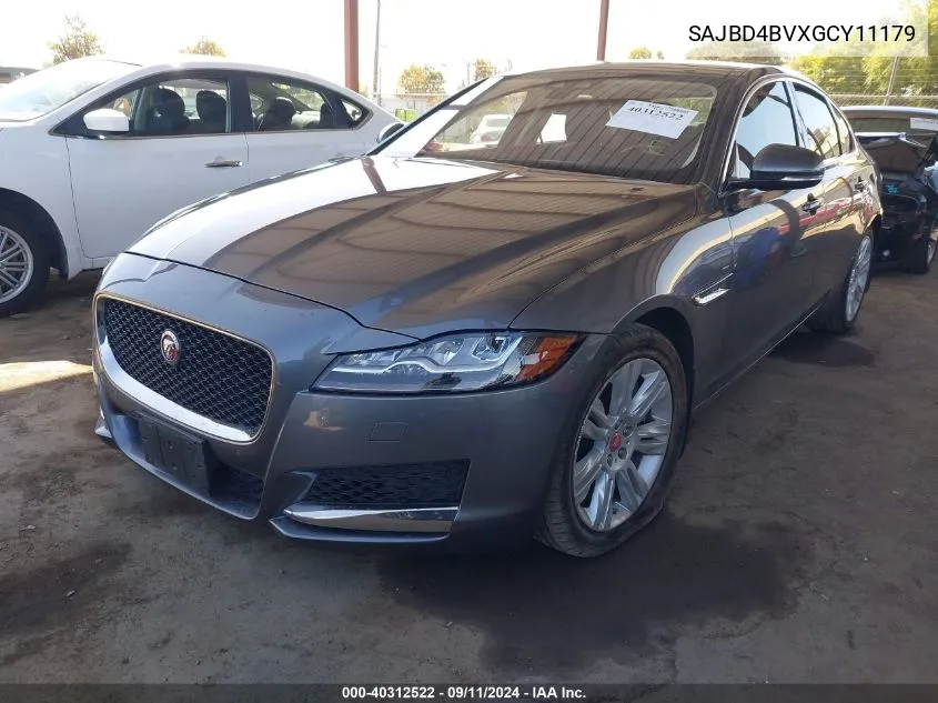 2016 Jaguar Xf Premium VIN: SAJBD4BVXGCY11179 Lot: 40312522