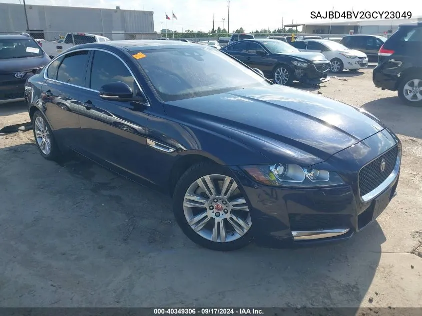 2016 Jaguar Xf 35T Premium VIN: SAJBD4BV2GCY23049 Lot: 40349306