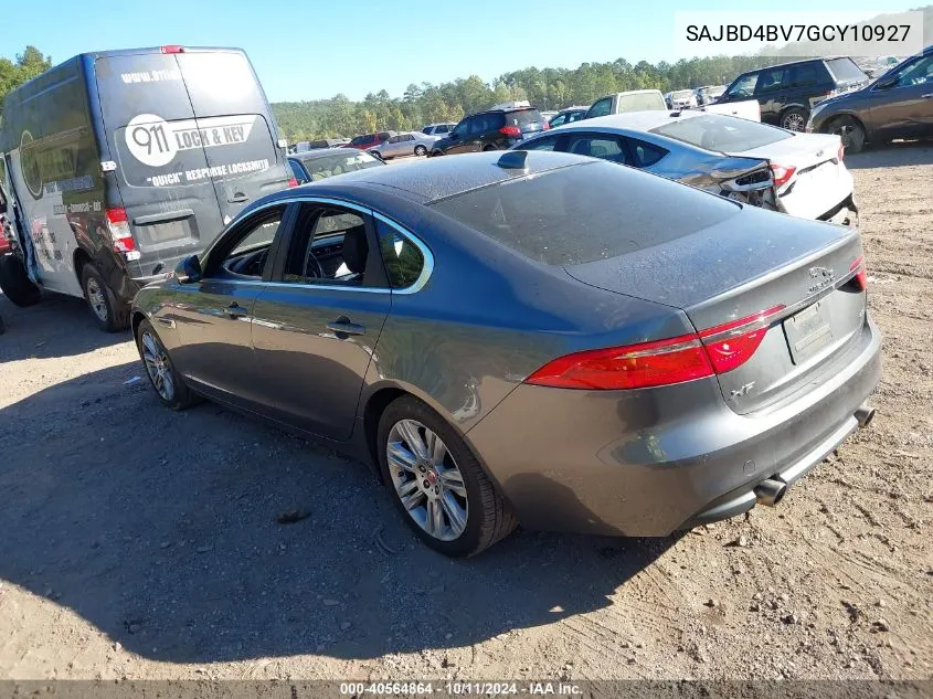 SAJBD4BV7GCY10927 2016 Jaguar Xf Premium